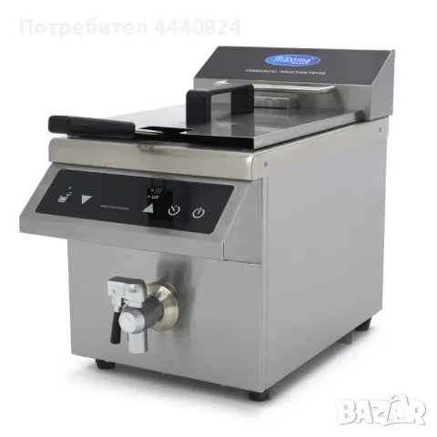 Индукционен фритюрник 8 л – 3.5 kW | Професионален уред за кухня, снимка 3 - Обзавеждане за заведение - 49974885