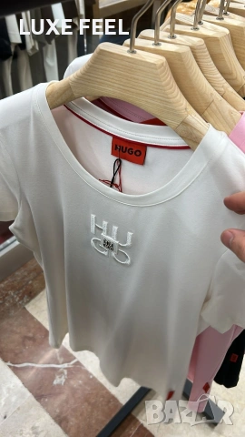 Hugo Boss ✨Дамски Памучни Тениски 