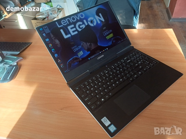 15.6' 144Hz IPS Lenovo Legion Core™ i7-9750H/16GB DDR4/SSD + HDD, снимка 4 - Лаптопи за игри - 52401778
