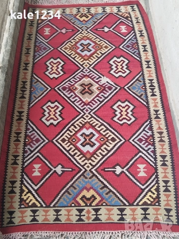 Чипровски килим. Пътека. Ръчно тъкан. Оригинал. Двулицев , снимка 3 - Декорация за дома - 51782282