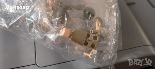 Сет от по 10 фигурки на немски, 10руски или 10 американски войници lego, снимка 4 - Конструктори - 53036319