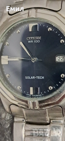 Vintage Citizen Solar-Tech , снимка 4 - Мъжки - 53579195