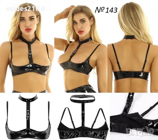 Еротични и секси латексови бикини/прашки с цип, снимка 12 - Бельо - 39305951