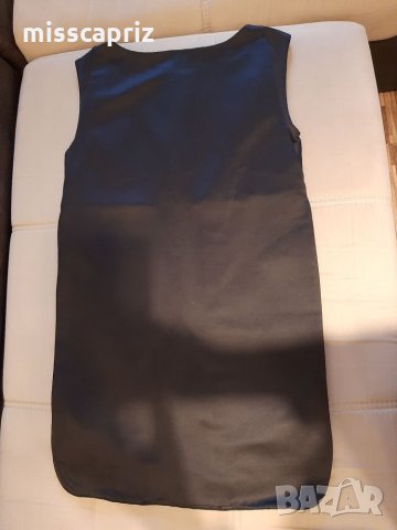 Стилна черна рокля, снимка 2 - Рокли - 27228509