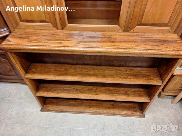 Комод, библиотека дъб масив , снимка 8 - Шкафове - 52670213