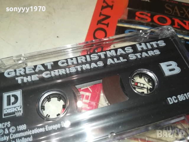 GREAT CHRISTMAS HITS-MADE IN HOLLAND-ORIGINAL TAPE 0308251815, снимка 9 - Аудио касети - 51238029