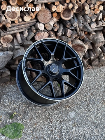 AMG Джанти за Мерцедес Mercedes 19 “ цола 5х112 чисто нови 4х8.5j 4Matic , снимка 4 - Гуми и джанти - 53102203