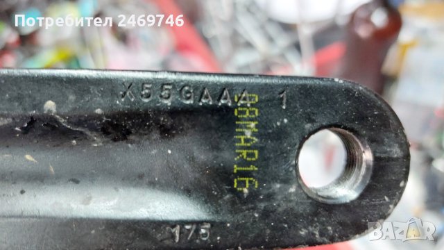 Курбели SRAM 38/24 в комплект със средно движение, снимка 8 - Велосипеди - 43733027