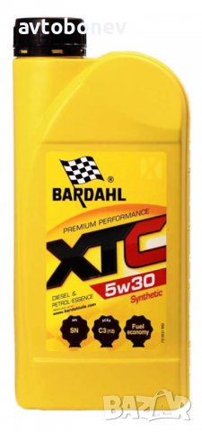 Синтетично двигателно масло BARDAHL XTC 5W30, снимка 3 - Части - 31242951