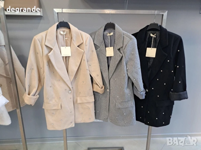 Дамско Сако с Перли 