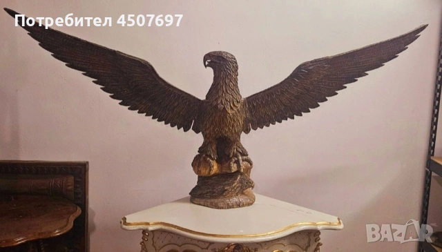 Скулптурата на Орел 1890г., снимка 12 - Статуетки - 53076920