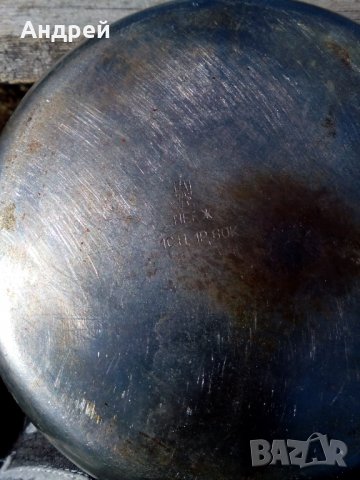 Стар неръждаем тиган,неръждавейка #3, снимка 5 - Антикварни и старинни предмети - 27186715