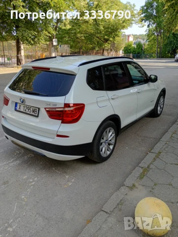 BMW X3 xDrive20d 2013 • Автомат • 2 комплекта гуми • Поддържан, снимка 3 - Автомобили и джипове - 51032769