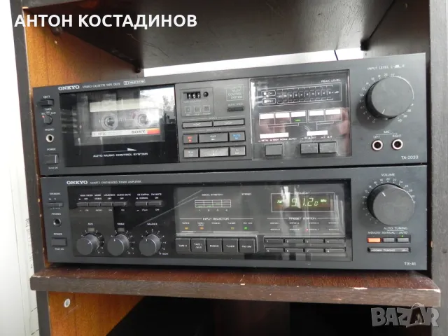 Продавам ONKYO дек ТА 2033 и ресийвър ТХ 41, снимка 2 - Аудиосистеми - 48812812