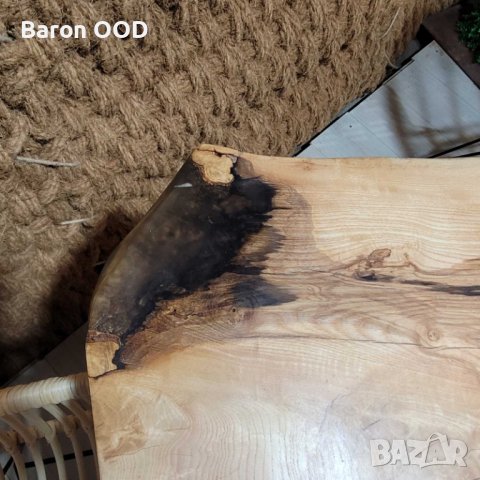 Трапезна маса, маса за хранене от масивно дърво с жив ръб, снимка 9 - Маси - 43091123