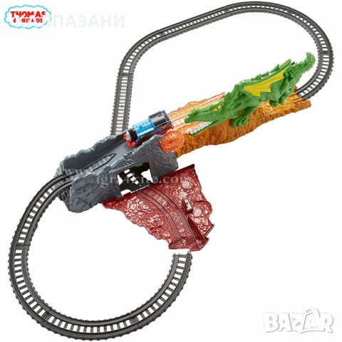 FP Игрален комплект Бягство от Дракона Thomas and Friends TrackMaster FXX66, снимка 3 - Влакчета, самолети, хеликоптери - 32640718