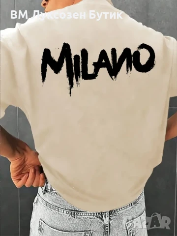 🏙️ URBAN STREET FASHION – “MILANO” EDITION, снимка 7 - Тениски - 51178970
