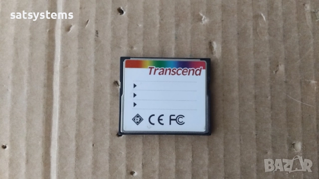 Transcend 1GB CF200I Industrial Grade Compact Flash Card, снимка 2 - Други - 52515571