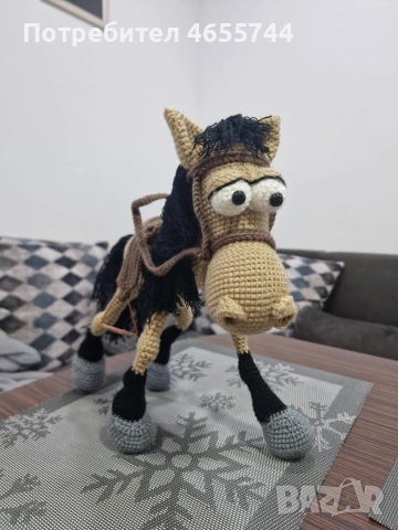 амигуруми кон хорас, снимка 8 - Колекции - 53297771