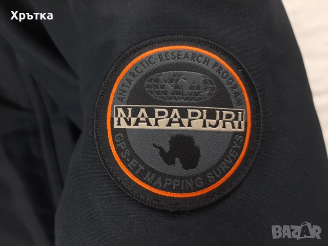 Napapijri A-Cornier - Оригинално мъжко зимно яке / парка размер L, снимка 8 - Якета - 52079483