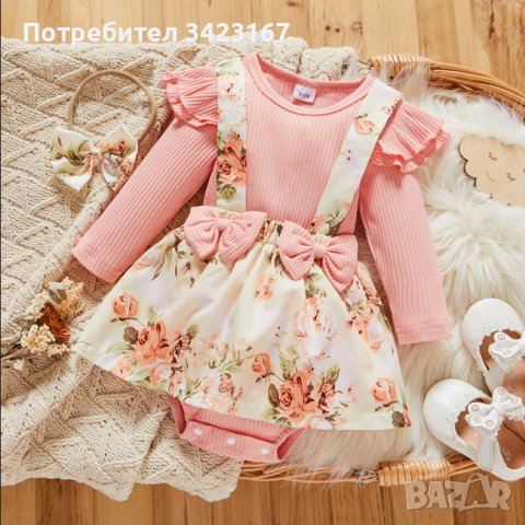 Бебешки рокли С дълъг ръкав на ХИТ цени — Bazar.bg