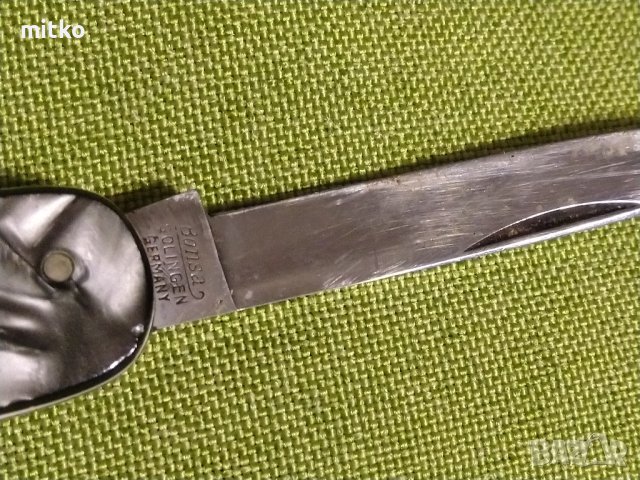 Джобно ножче Солинген/Solingen , снимка 3 - Антикварни и старинни предмети - 43383727