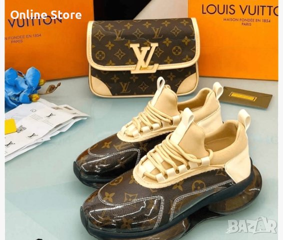 Louis Vuitton дамски маратонки реплика висок клас, снимка 1 - Маратонки - 43930061