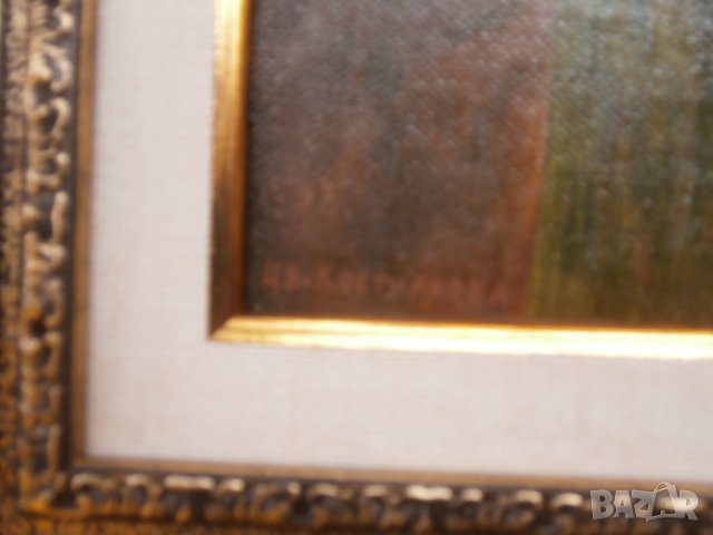 Картина Ц.Костуркова 17х27см.м.б. платно, снимка 4 - Картини - 33680376