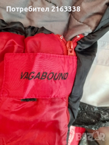 Спален чувал VAGABOUND 2.2m /80см