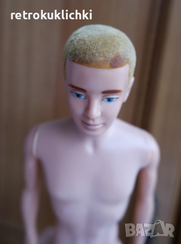 Ретро кукла Кен Flocked hair Ken , снимка 10 - Кукли - 53371083