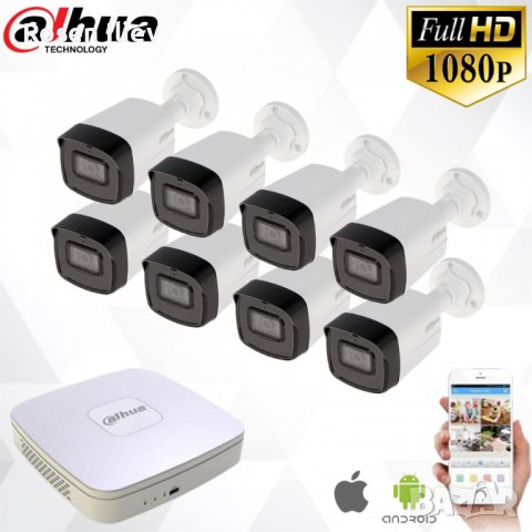 Видионаблюдени , снимка 5 - Комплекти за видеонаблюдение - 39308916