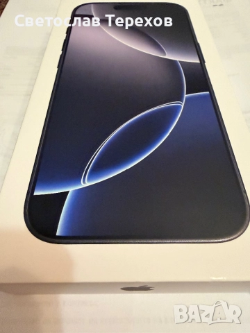 Продавам телефон-iPhone 16pro-256GB Bleack TITANIUM - НОВ