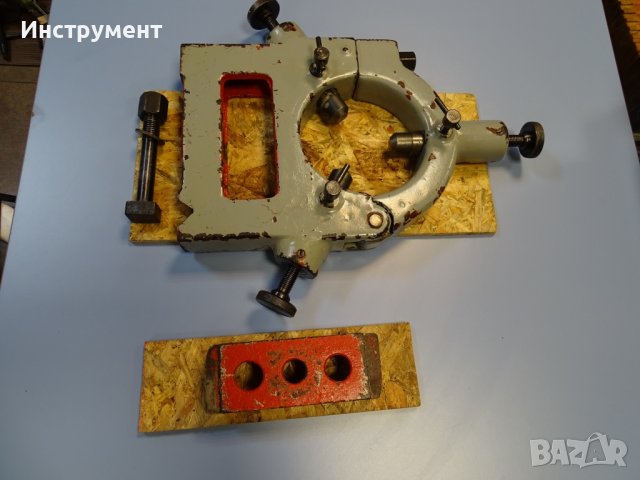 Неподвижен люнет за струг ф150, снимка 2 - Резервни части за машини - 43486275