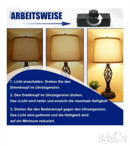 Ключ димер LED, 3-100W, черен, защита от претоварване, снимка 5 - Друга електроника - 52898763