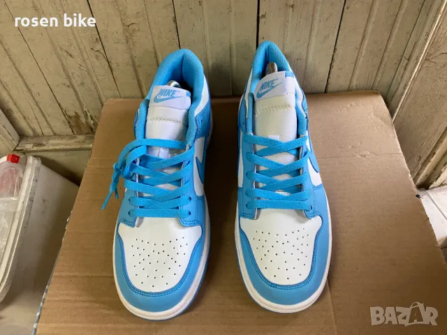 ''Nike Dunk Low UNC University Blue White''оригинални маратонки 45 ном, снимка 3 - Маратонки - 48163218
