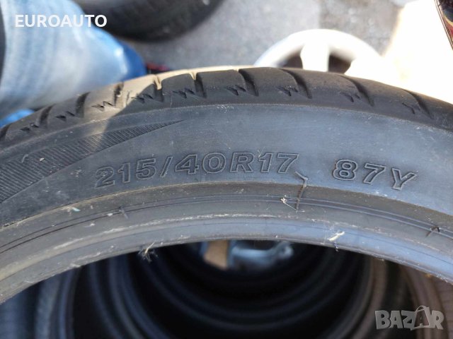 Летни гуми Firestone 215/40/17, DOT2318, снимка 3 - Гуми и джанти - 43047994