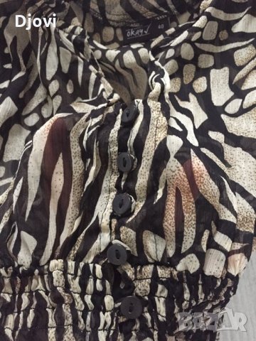 Модерна лека ефирна риза, снимка 4 - Ризи - 32403701