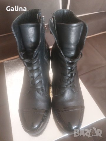 Български Боти кубинки на дебел ток