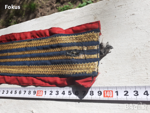 Шарф портупей презрамка сърма, снимка 4 - Антикварни и старинни предмети - 53478459