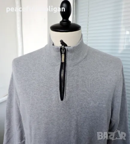 Ben Sherman Casual  Jumper - страхотен мъжки памучен пуловер размер L , снимка 2 - Пуловери - 48481785