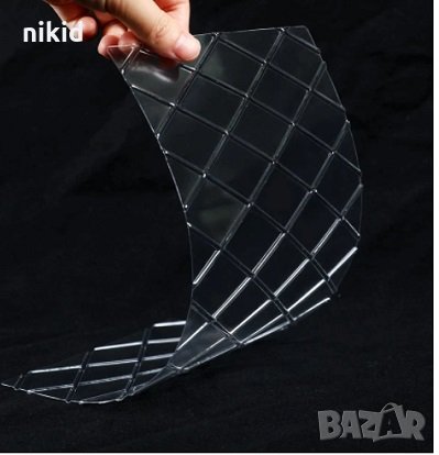 #1 Квадрати каре ромбове 4 пластични пластмасови подложки борд текстури торта фондан текстура релеф, снимка 6 - Форми - 19042958