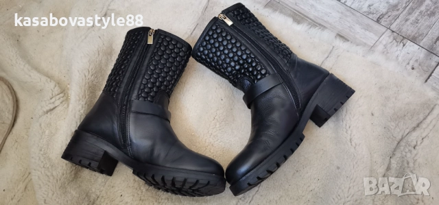 Ботуши Debbie Lavorazione Artigiana  Италия  38н.Естествена кожа , снимка 8 - Дамски ботуши - 52817252