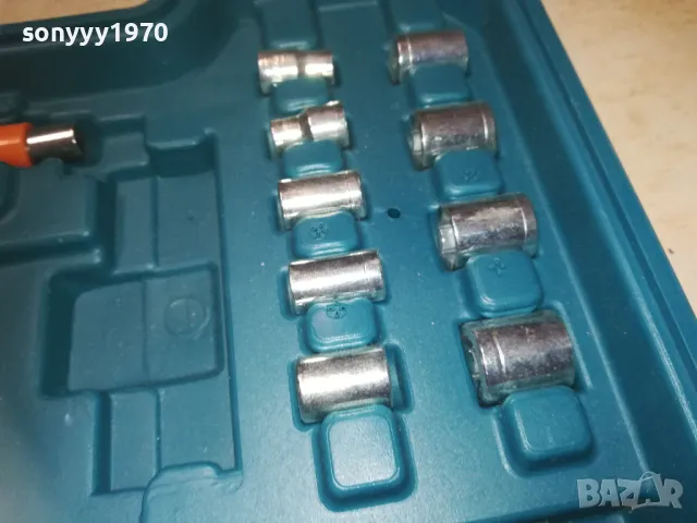 КУФАР С БУРГИЙ И НАКРАЙНИЦИ 1809241106, снимка 9 - Куфари с инструменти - 47276447