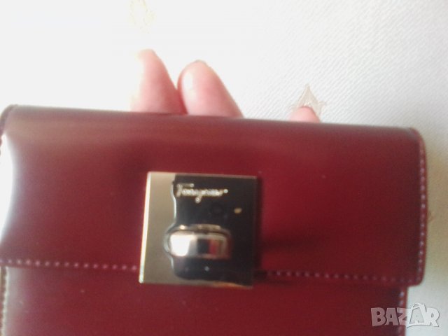 Salvatore Ferragamo. Made in Italy. Уникален портфейл, снимка 3 - Портфейли, портмонета - 33537706