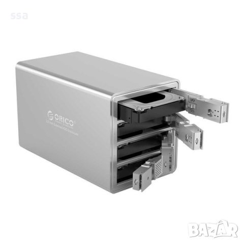 Orico докинг станция Storage - HDD Dock - 4 BAY with RAID, Aluminium, снимка 3 - Други - 43155114