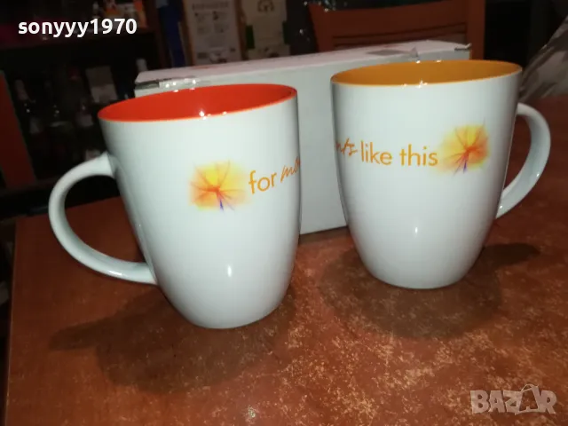 КРАСИВИ ЧАШИ-2БР НОВИ 2112240500, снимка 2 - Колекции - 48421395