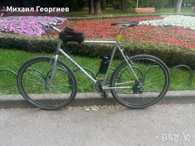 Хибриден велосипед градски колело 58 см хоризонтално