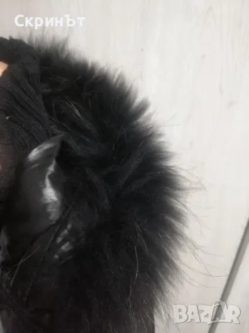 Яке естествен пух и косъм,     S/M , снимка 2 - Якета - 47845462