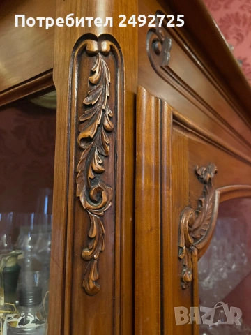 ✅витрина барок стъкло, масив, снимка 4 - Секции и витрини - 35114873