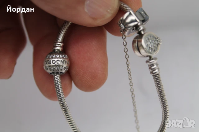 Дамска гривна ''Пандора/Pandora'', снимка 13 - Гривни - 50474443
